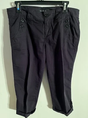 Lucy Womens Black Medium Nylon Spandex Ruched Workout Hiking Pants - Image 1 of 4