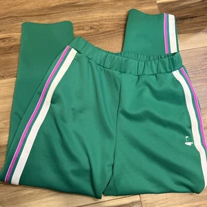 Pantalón Fabletics Tricot Cónico Para Mujer XS Tejido Tirar de Cintura Elástica Verde F13 - Imagen 1 de 6