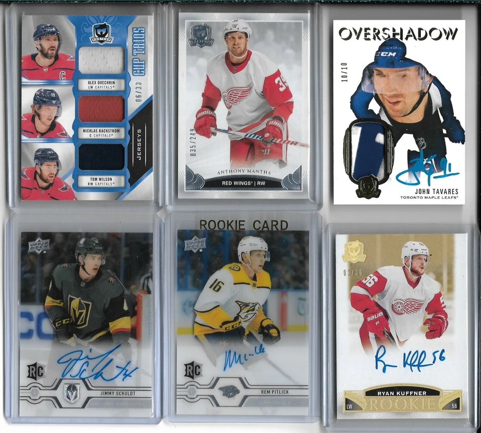 Ryan Kuffner Detroit Red Wings 2019-20 The Cup Rookie Auto Gold 02/36 #97 - Image 1 of 1