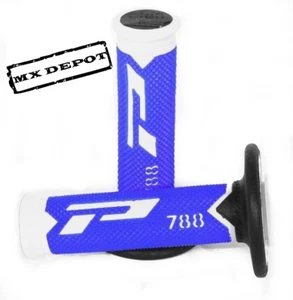 EMPUÑADURAS PROGRIP 788 AZUL/BLANCO/NEGRO MX YAMAHA YZF250 YZF450 YZ125 YZ250 - Imagen 1 de 1
