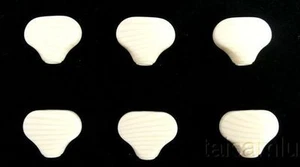 ABS MINI SIZE button only Fit Gotoh Machine Head Ivory 6ps FR10I - Picture 1 of 1