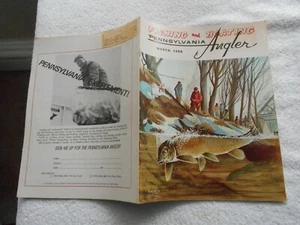 PENNSYLVANIA ANGLER Magazine-MARCH,1968-RON JENKINS - Picture 1 of 2