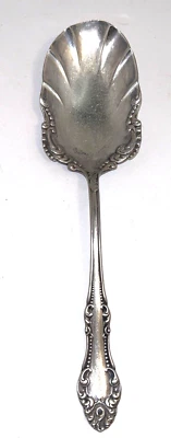 Cazuela para servir Oneida WM Rogers 1898 Carlton plateada bayas Foto 1 de 4