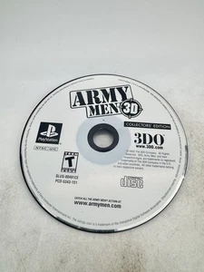 Army Men 3D (Sony PlayStation 1, 1999) Disc Only Tested *NO TRACKING* - Picture 1 of 2