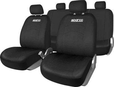 Set universale SPS402 coprisedili auto completo nero 3mm SPARCO - Imagen 1 de 2
