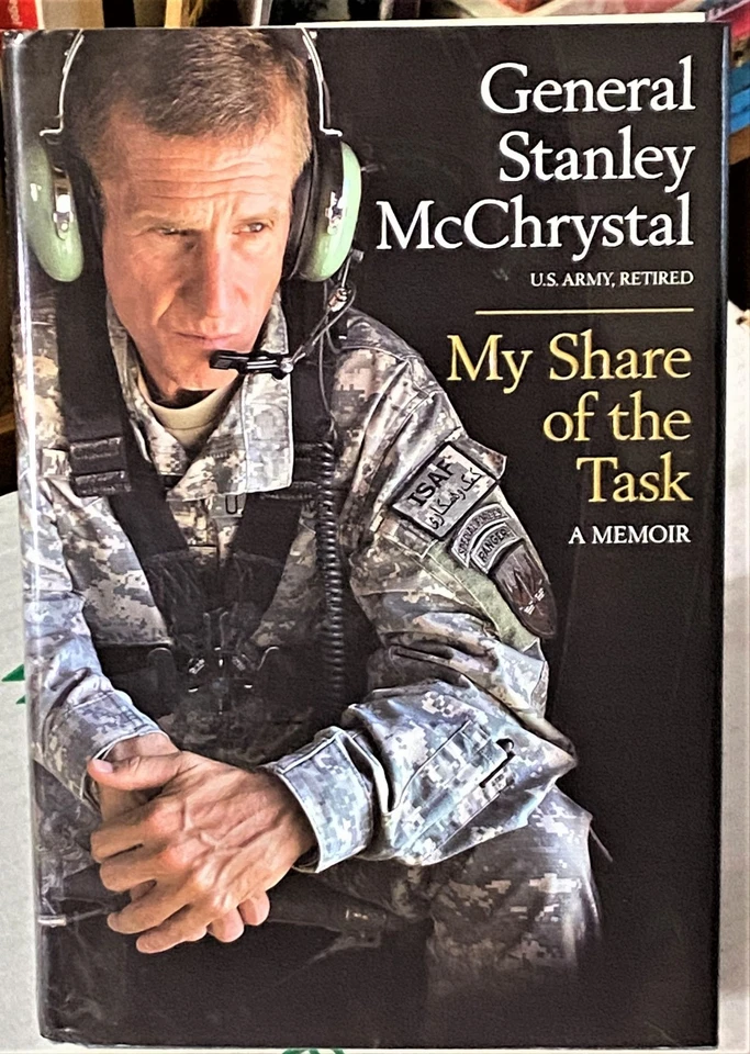 General Stanley McChrystal / MY SHARE OF THE TASK Signed 1st Edition 2013 — 第 1/2 张图片