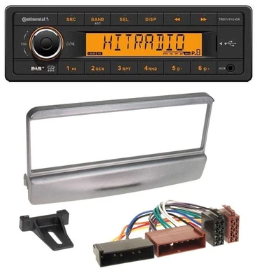 Continental 1DIN DAB MP3 AUX USB Autoradio für Ford Mondeo 96-02 Transit bis 06 - Bild 1 von 4