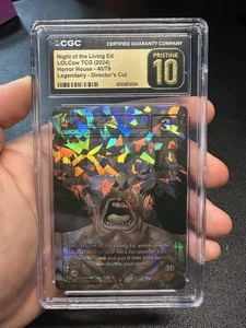 LOLCow TCG - Horror House - Night Of The Living Ed DIRECTORS CUT CGC PRISTINE 10 - Bild 1 von 2