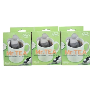 3 - Fred Mr. Tea Novelty Soft Molded Silicone Loose Leaf Infuser New Gift - Picture 1 of 4