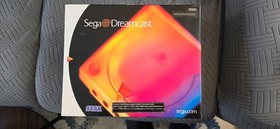 Sega Dreamcast MK-50000 (unopened CiB) w all cables, pack-in disks, & paperwork.