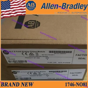 1746-NO8I/A New Sealed AB 1746 NO8I SLC 500 Analog Current Output Module US - Picture 1 of 3
