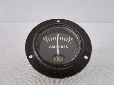 Medidor AMPERES AMP analógico vintage Rochester hecho en EE. UU. Rochester N.Y. Foto 1 de 3