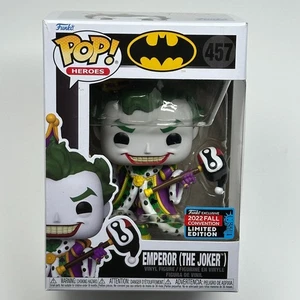 Funko Pop EMPEROR THE JOKER NYCC Convention Exclusive DC Heroes Batman 457 NEW - Picture 1 of 7