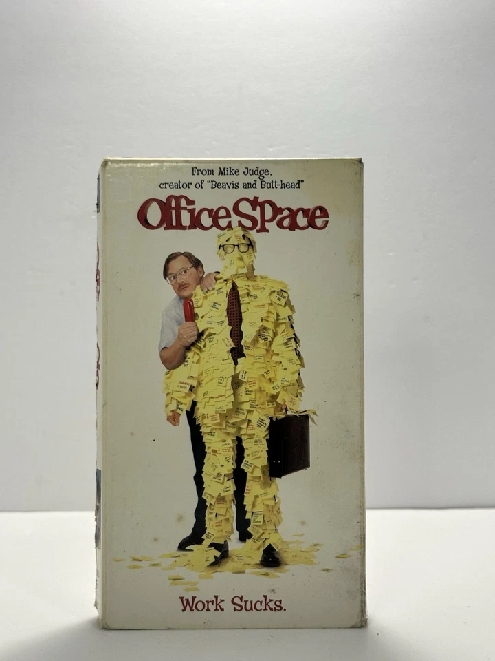 Office Space – VHS Movie – Comedy – Mike Judge / Ron Livingston Foto 1 de 4