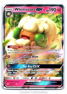 Whimsicott GX - 140/214 - Pokemon Unbroken Bonds - Como nuevo  - Imagen 1 de 2