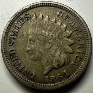 1864 P Indian Head Cent R1 - Bild 1 von 8