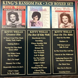 Kitty Wells - King's Ransom Pak (3 CD Boxed Set) Greatest Hits EXCELLENT - Picture 1 of 2
