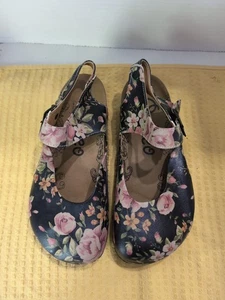 Zuecos Calceo florales talla 37 - Imagen 1 de 5