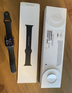Apple Watch Series 8 GPS Cellular 41mm Gold Stainless Steel midnight sport - Photo 1 sur 7