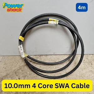 10,0 mm 4 núcleos SWA - 4 metros - Cable exterior acero cableado blindado ¡ENTREGADO! - Imagen 1 de 5