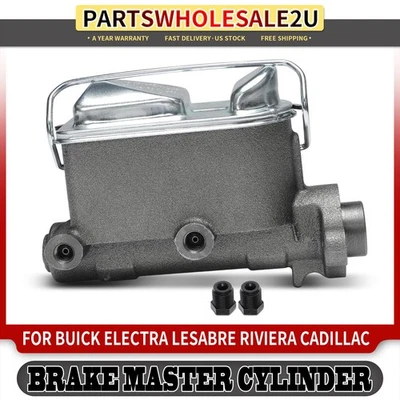 Brake Master Cylinder for Cadillac DeVille Buick Electra LeSabre Riviera Pontiac - Image 1 of 4