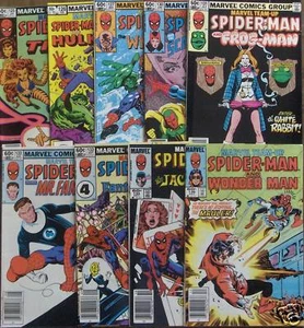 9 cómics Marvel Team-Up 125-136 Spider-Man 1983 - Imagen 1 de 1