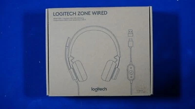 Logitech Zone Wired USB-C Headset w/ USB-A Adapter 981-000876 New / Never used - Image 1 of 2
