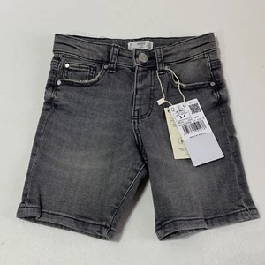 NEW - Mango MNG - Denim Gray Bermuda Shorts - 3/4 Years - Picture 1 of 6