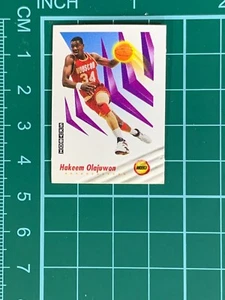 1991-92 Skybox Basketball Mini Hakeem Olajuwon #19 - Picture 1 of 7