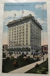 Savannah Hotel, Savannah, Georgia. Postcard (V2) - Picture 1 of 2