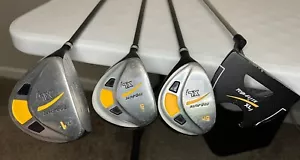 Top Flite Junior 4-Club Set XLj Left Handed LH - Junior Flex - Dr, 5W, 5H, Puttr - Picture 1 of 7