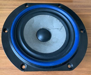 Woofer DM110 Midrange Bass Unit negro BZ200 Bowers & Wilkins ZZ00205 dañado blanco y negro - Imagen 1 de 5