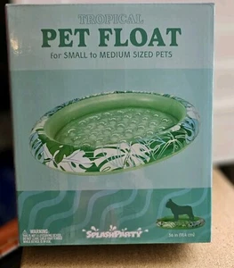 Splash Party Pet Float Tropical Up To 35lbs New In Box Dog Puppy - Picture 1 of 2