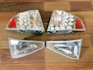 SUBARU Impreza GH WRX STi GRB GRF Tail Lights Rear Lamps set - Picture 1 of 6