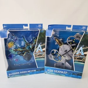 AVATAR RDA Seawasp And Banshee Rider Neytiri ensemble de 2 figurines articulées - Photo 1/5