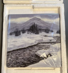 Bradford Exchange 'Arctic Passage' Al Agnew Nature's Crossing Collection 2002 - Picture 1 of 6