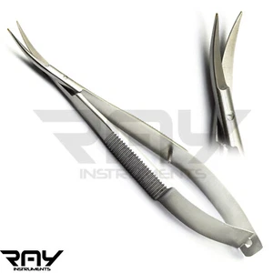 Instrumentos quirúrgicos oculares con tenotomía con tenotomía con tijera oftálmica curvada Westcott Nuevo - Imagen 1 de 4