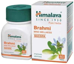 Himalaya Brahmi Tablets (60tab) BACOPA | Mind Wellness & Enhance Memory - Picture 1 of 3