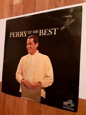 Perry Como Perry At His Best (Vinyl, 1963) RCA Victor PR-138 VG LP Record Album - Image 1 of 3