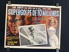 1967-Italy-DANA ANDREWS-The Ten Million Dollar Grab-Mexican Lobby Card 16"x12"