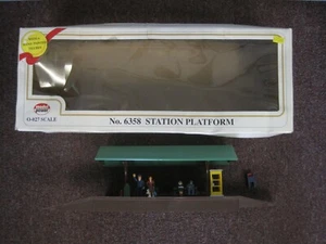 Model Power 6358 O Gauge Station Platform with original box - Picture 1 of 6