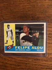 Felipe Alou 1960 Topps Baseball Card