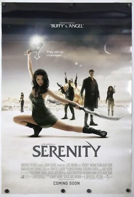 Serenity - original DS movie poster 27x40 D/S - 2005 Firefly Summer Glaus INTL !