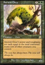 Spanish Ancient Ooze ~ Lightly Played Scourge Foreign MTG Magic UltimateMTG Gree