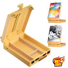 Wooden Table Box Easel Adjustable Folding Sketch Box Easels Painting Drawing