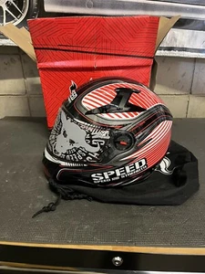 *NEW*SS1300 Full Face Motorcycle Helmet Strength and Speed (XL). - Picture 1 of 7