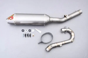 Línea de Escape Completa AKRAPOVIC EVO Titanio KAWASAKI KXF 250 2004 - 2008 - Imagen 1 de 6