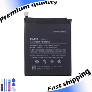 NOWA Bateria BM34 Zamiennik do Xiaomi Mi Note Pro 100% POJEMNOŚĆ 0 CYKLU - Zdjęcie 1 z 4
