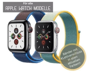 Bracelet de remplacement boucle nylon pour Iwatch Apple Watch 38-49 ✅ Series 10 9 8 7 SE 6-1 - Photo 1 sur 47