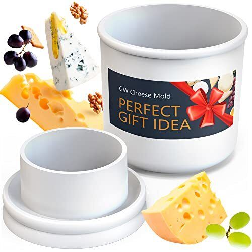 Cheese Making Kit – Cheese Mold 2L with a Follower Press – Cheesemaking Suppl...